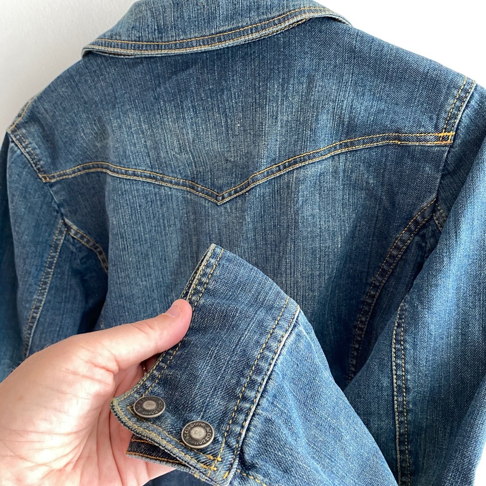 Liz Claiborne, SZ small Blue Jean jacket, 2 front pockets and two side pockets - Picture 12 of 16